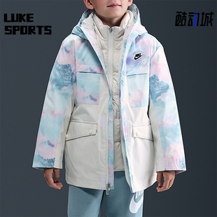 小童轻盈拒水三合一两件套羽绒服IR0020 冬季 988 耐克正品 Nike