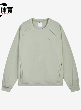 Puma/彪马正品FutureOFF1CE保暖加绒宽松经典圆领卫衣636239-18