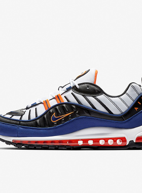 Nike/耐克正品Air Max 98男士低帮减震气垫运动跑步鞋CD1536-100