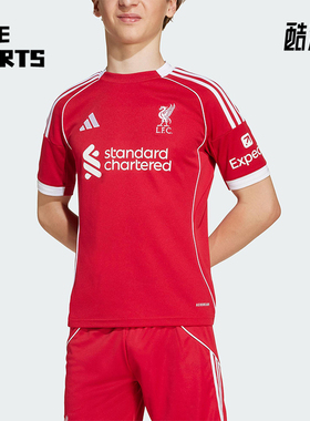 Adidas/阿迪达斯正品LIVERPOOL大童足球训练运动圆领球衣JV6436