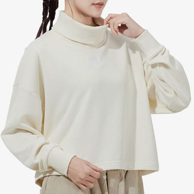 Puma/彪马正品女高领套头衫