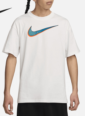 Nike/耐克正品LeBron男士落肩衣袖宽松休闲篮球T恤FV8407-121