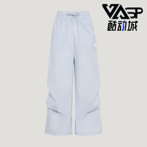 Adidas/阿迪达斯正品FOS W WV PANT女士拒水梭织系带休闲裤KW5716