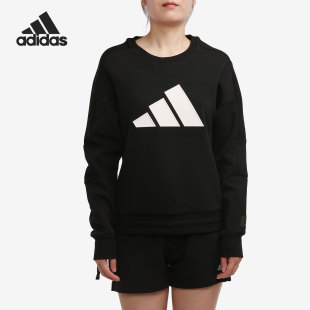 卫衣 Adidas GP0718 女子训练运动套头衫 SWEAT 阿迪达斯正品 STR