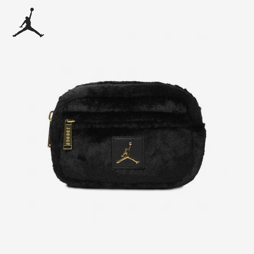 Nike/耐克正品JORDAN女士时尚拉链休闲经典斜跨包JD2443009AD-002