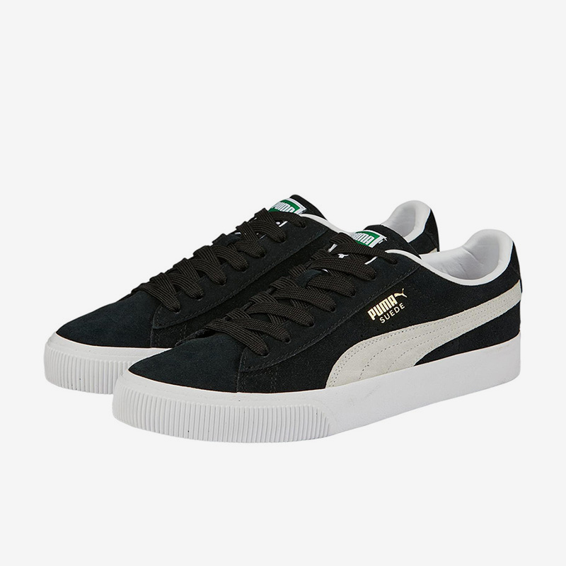 Puma/彪马正品男女同款系带圆头防滑耐磨低帮板鞋386598-03
