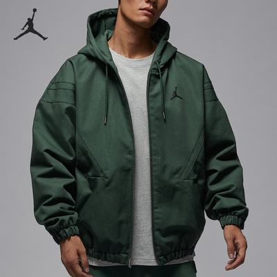 Nike/耐克正品JORDAN男士休闲梭织宽松连帽外套HV1849-316