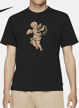 Nike/耐克正品2021夏季新款男子休闲圆领透气运动T恤DJ1219-603