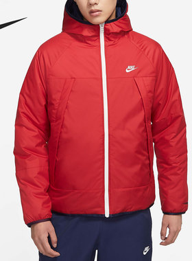 Nike/耐克正品男子双面连帽保暖运动休闲棉服外套 DH2784-687