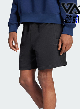 Adidas/阿迪达斯正品三叶草男士宽松针织经典休闲透气短裤JC9577