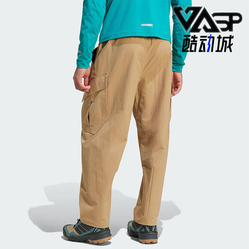 Adidas/阿迪达斯正品XPLORIC男士运动户外工装大容量长裤JM7424