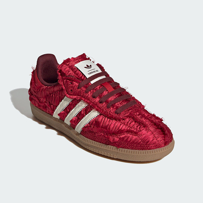 Adidas/阿迪达斯正品三叶草男女时尚缎面透气经典休闲板鞋JP9281