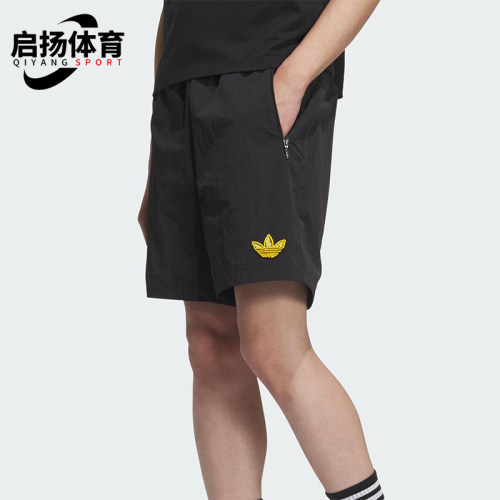 Adidas/阿迪达斯正品三叶草男士休闲宽松户外经典透气短裤KE5795