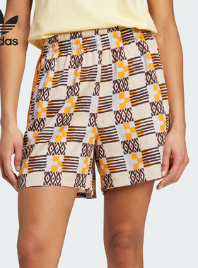 Adidas/阿迪达斯官方正品三叶草女士新款夏季经典运动短裤JC6172