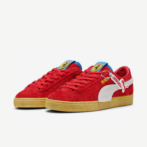 PUMA彪马正品Suede 系列男款低帮运动休闲舒适板鞋307999-01