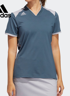 Adidas/阿迪达斯正品 当季新款女子高尔夫运动POLO衫 FT0707