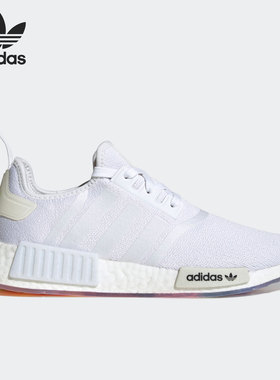 Adidas/阿迪达斯正品三叶草NMD_R1男女经典运动跑步鞋GW8062