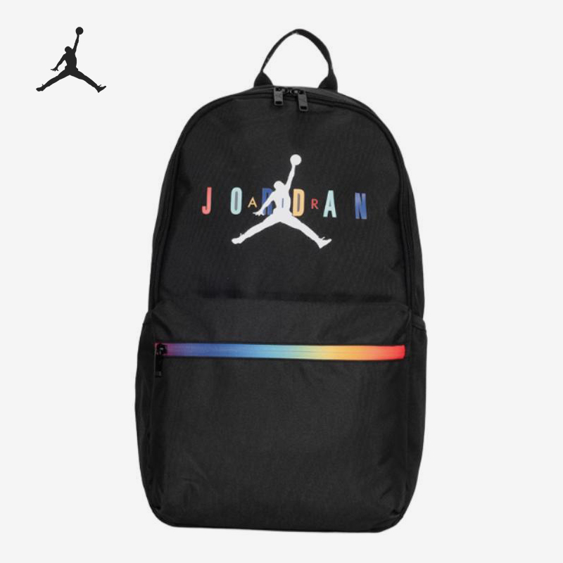 Nike/耐克正品JORDAN男女大容量运动轻便双肩包HF1791-013