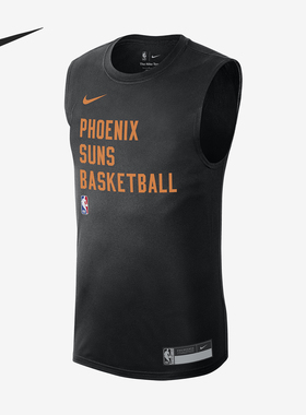 Nike/耐克正品夏季新款男士针织圆领篮球无袖T恤HF7461-010