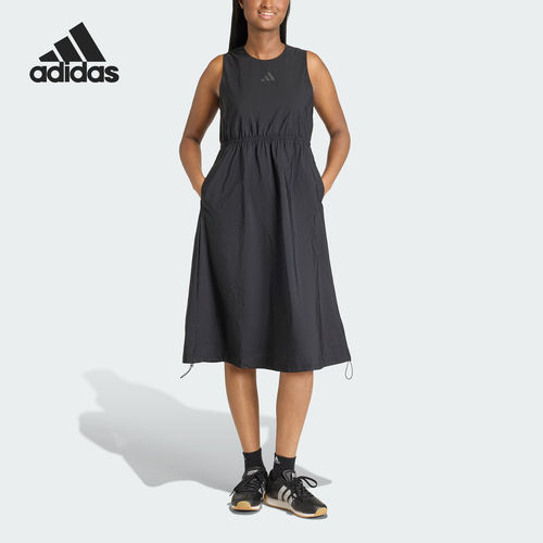 Adidas/阿迪达斯官方正品CITY TECH DRESS 女士无袖连衣裙JZ6953