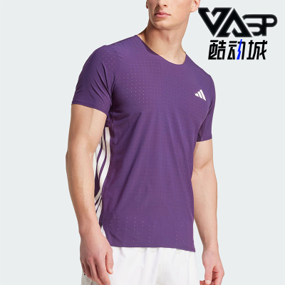 Adidas/阿迪达斯正品ADIZERORUNINGT-SHIRT男经典短袖T恤JV7171