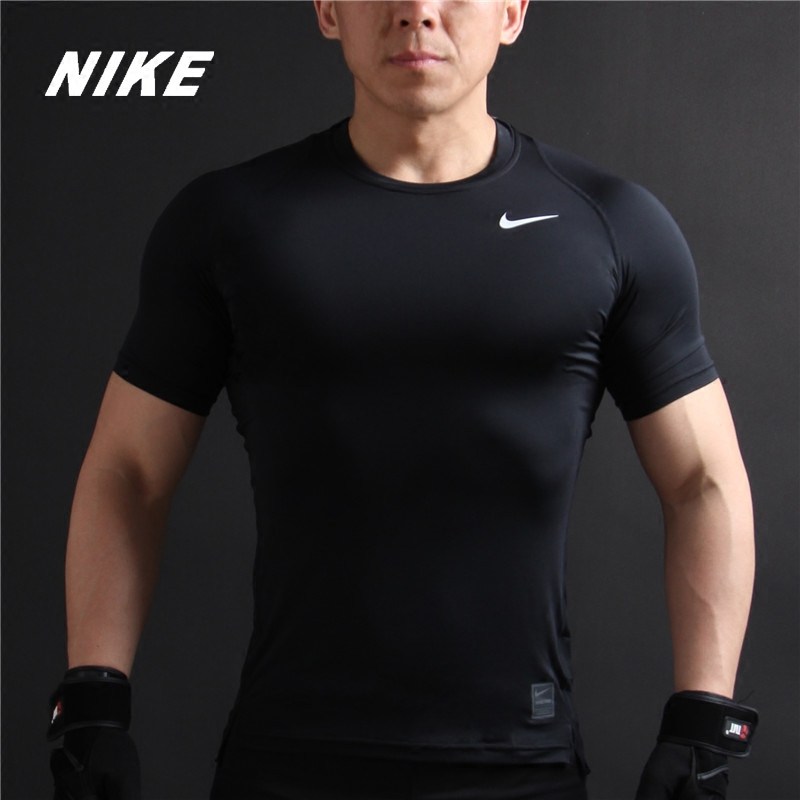 Nike/耐克正品PRO COOL男子运动健身训练跑步紧身衣短袖T恤826593