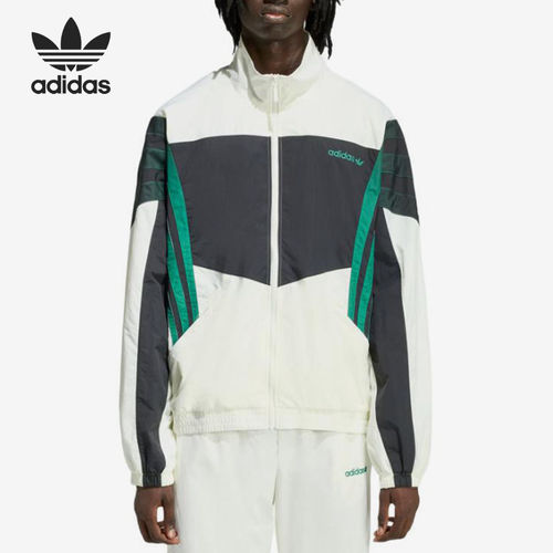 Adidas/阿迪达斯官方正品三叶草圣地亚哥高领休闲夹克外套KS8328