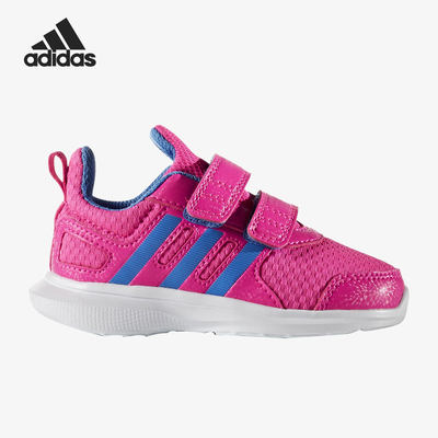 Adidas/阿迪达斯正品当季新款小童魔术贴低帮运动休闲鞋AQ3843