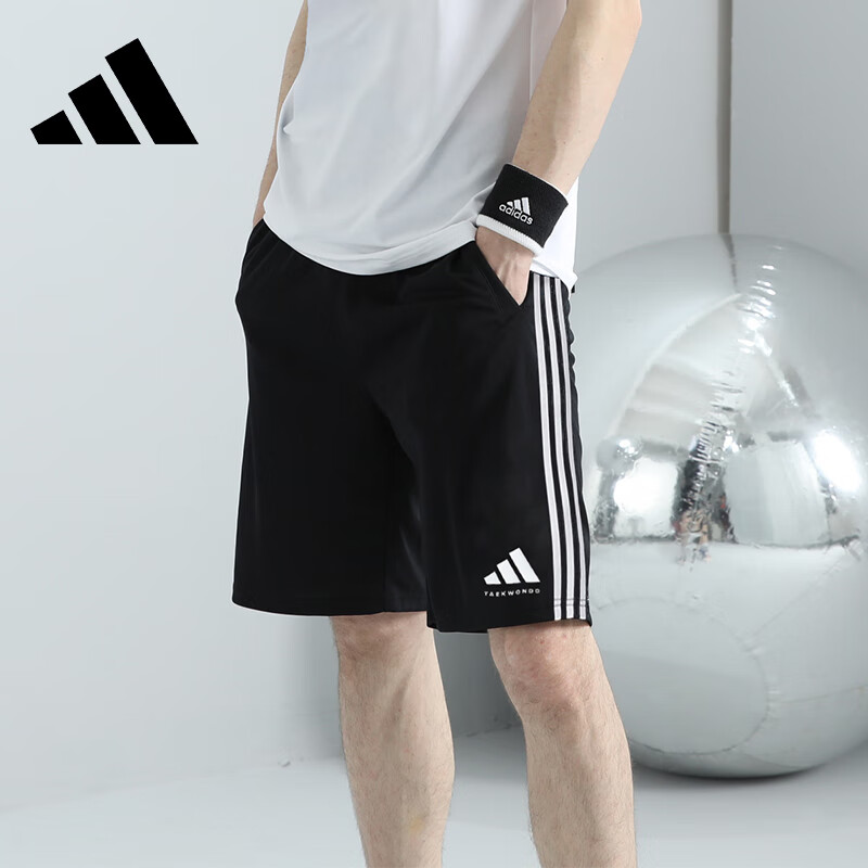 运动休闲短裤透气Adidas阿迪达斯