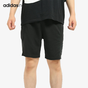 男子运动训练宽松透气短裤 NEO夏季 DW8088 阿迪达斯正品 Adidas