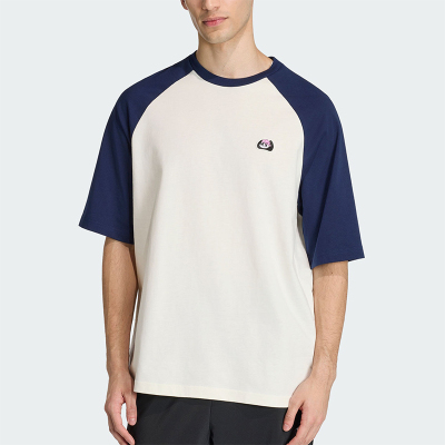 Adidas/阿迪达斯正品夏季男士休闲宽松熊猫图案运动短袖T恤KB4854