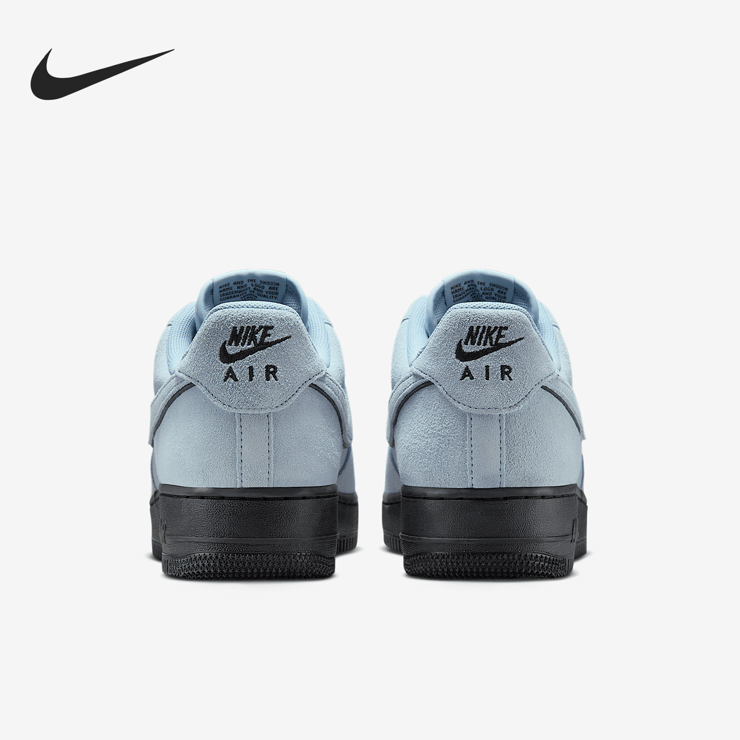 Nike/耐克官方正品Air Force 1男士翻毛皮舒适耐穿经典休闲板鞋