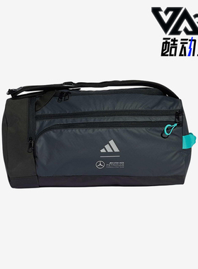 Adidas/阿迪达斯正品2025新款男女同款简约运动赛车风桶包JX6467
