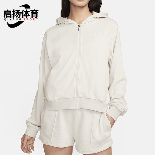 Nike/耐克正品2026女士连帽开衫休闲经典舒适运动服BV3343-100