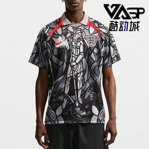 Nike/耐克正品男士时尚柔软套头翻领短袖足球衣IM3198-052