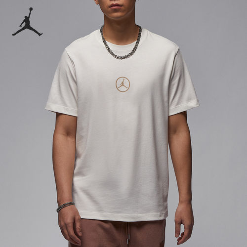 Nike/耐克正品JORDAN男士日常背面图案透气短袖HJ2339-133