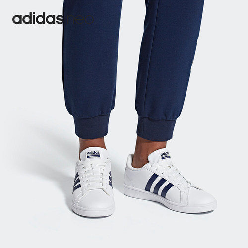 Adidas/阿迪达斯正品男女鞋NEO当季款运动休闲板鞋小白鞋B43648