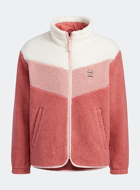 Adidas/阿迪达斯正品秋冬摇粒绒男女运动茄克外套HY9652