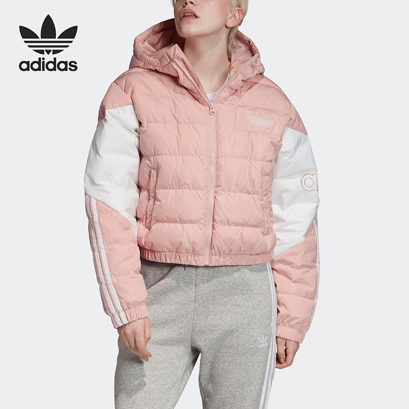 Adidas/阿迪达斯正品冬季三叶草 DOWN JACKET女子羽绒服FL0038
