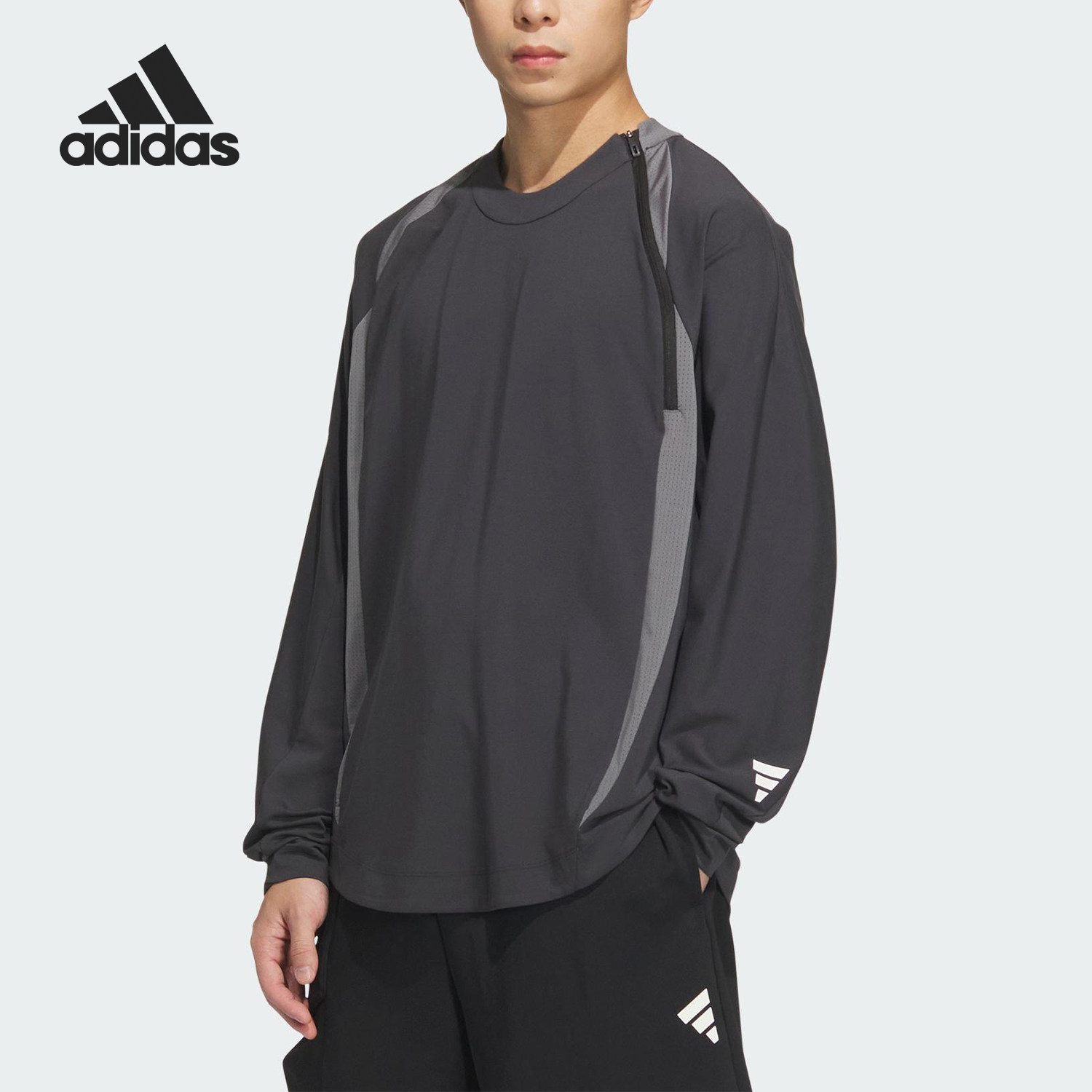 Adidas/阿迪达斯官方正品FUSTL P LS T男士宽松训练长袖JM6243