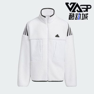 阿迪达斯大童摇粒绒外套