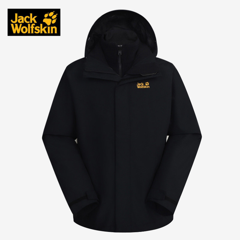 Jack wolfskin/狼爪2021年夏季新款男子户外运动冲锋衣 5012774