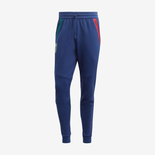 Adidas阿迪达斯正品男收脚中腰系带休闲日常出行运动长裤HU0068