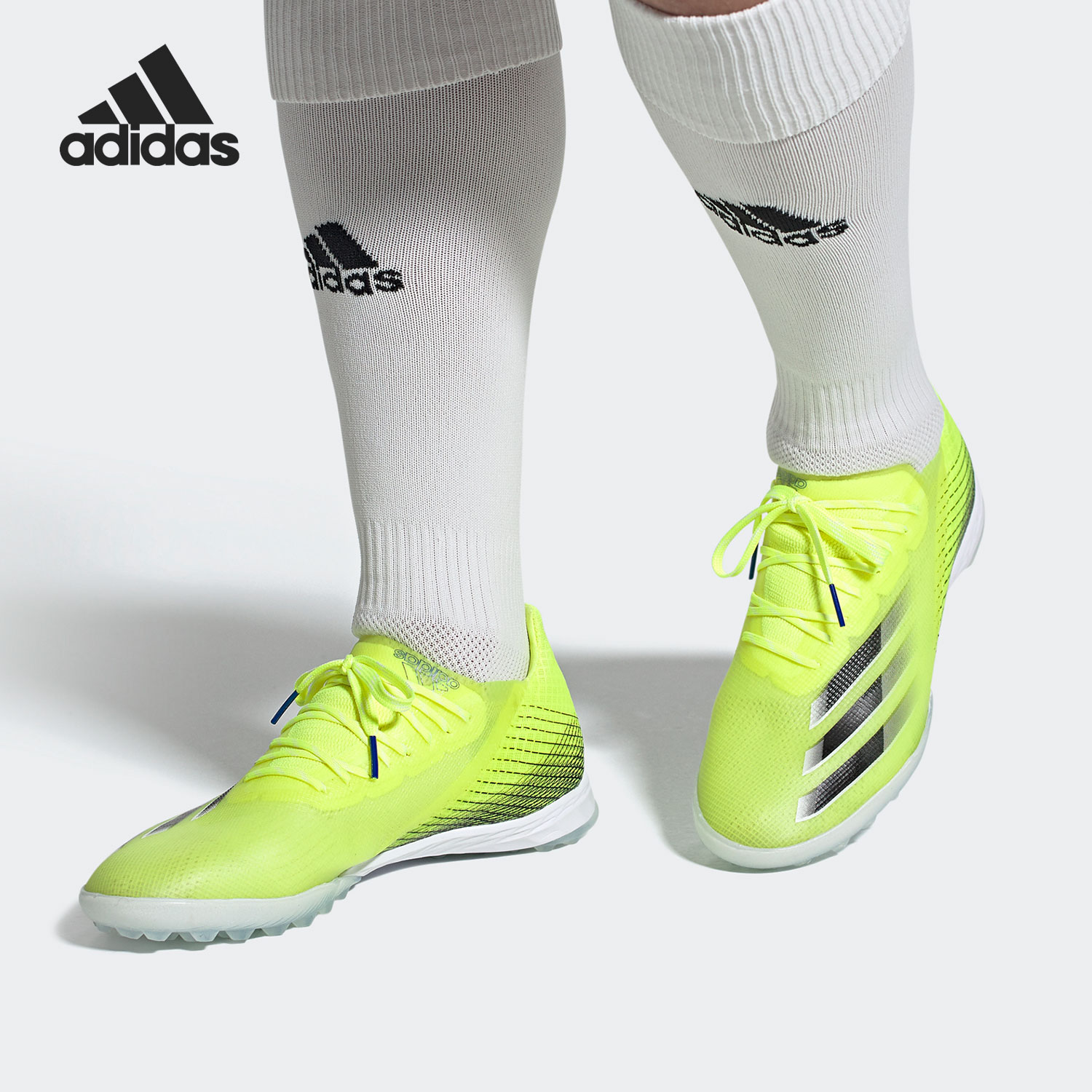 Adidas/阿迪达斯正品X GHOSTED.1 TF碎钉高端男子足球鞋 FW6962