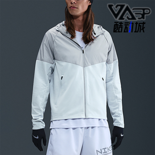 款 2025冬季 男士 经典 043 Nike 连帽拼接跑步外套HV2670 耐克正品