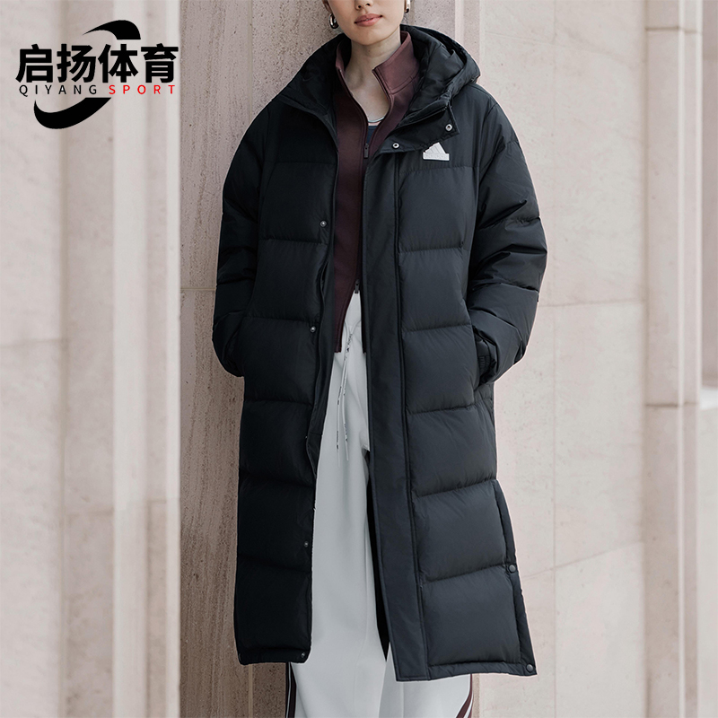 Adidas/阿迪达斯正品V LONG DOWN UG男女长款保暖羽绒服KF6741