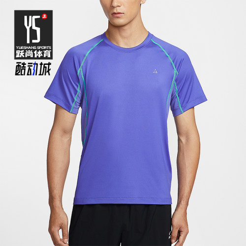 Nike/耐克正品Dri-FIT男士训练修身圆领经典短袖T恤IO1453-510