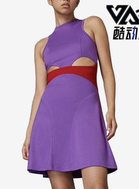 Adidas/阿迪达斯正品RUI ZHOU女士透气休闲经典镂空连衣裙IU0169