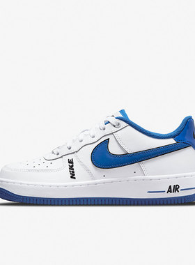 Nike/耐克正品Air Force 1 Low LV8女子GS大童板鞋DO3809-100