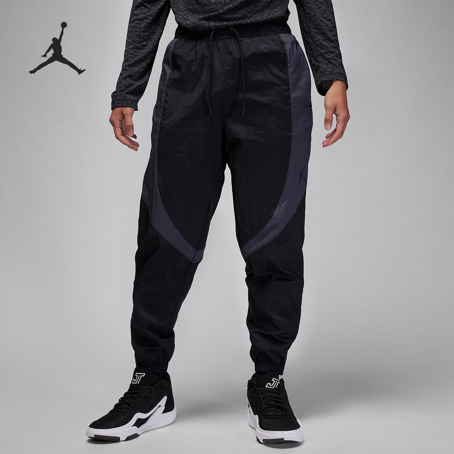 Nike/耐克正品JORDAN男士梭织宽松运动束脚长裤FN5851-010